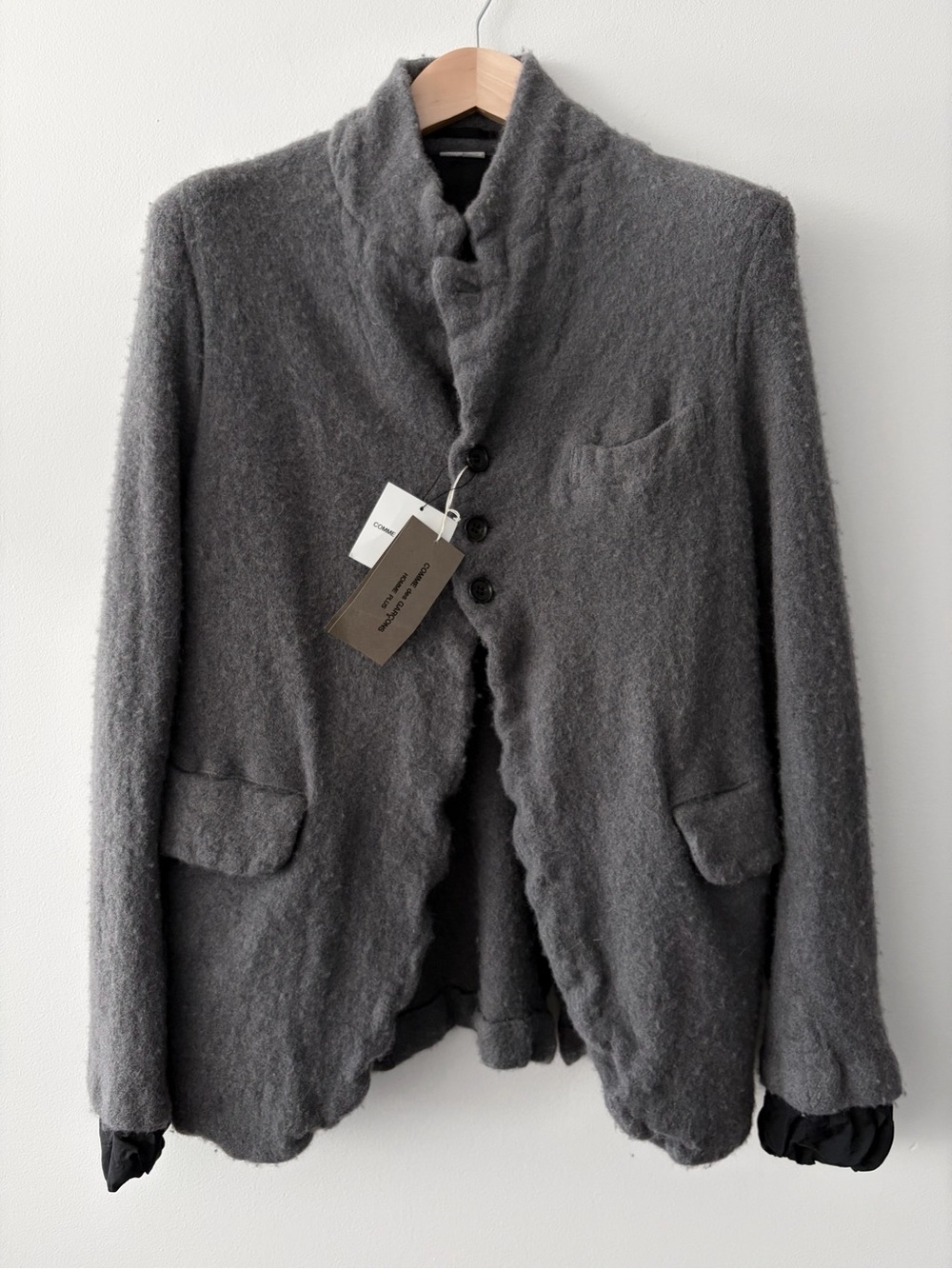 COMME des GARÇONS Homme Plus AD2022 Shrunk Wool Jacket